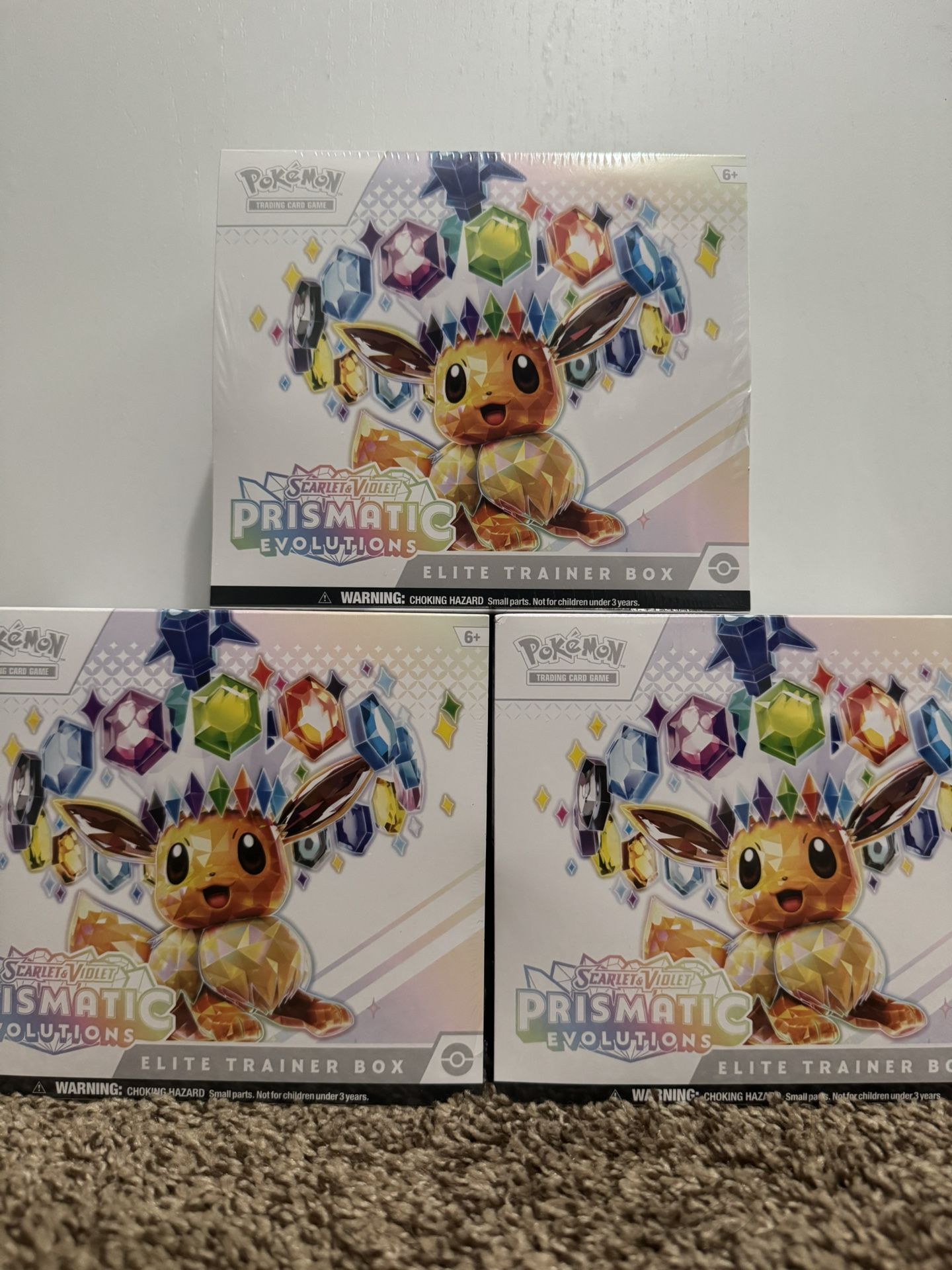 Pokemon TCG Prismatic Evolution ETB