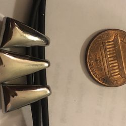 Very Nice Vintage Necklace With Triple Pendant 