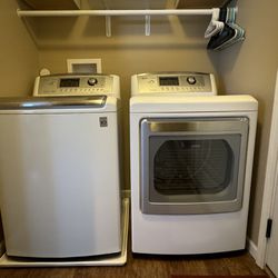 LG Electric Dryer For Sale, FREE Washer