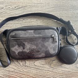 Camo Coach Men’s Cross Bag