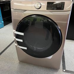 New 2021 Samsung Electric Dryer(Champagne) 