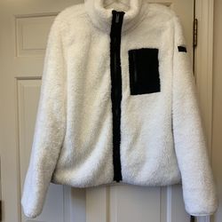 Calvin Klein zip up sweater, size 2XL
