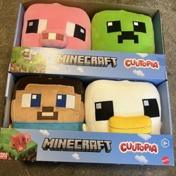 New Minecraft Cuutopia Plushies 