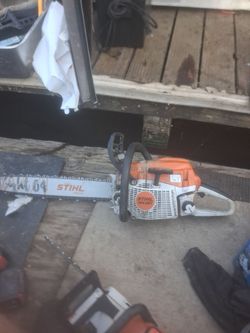 Stihl ms261 chainsaw with compression release