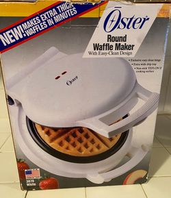 OSTER ROUND WAFFLE MAKER