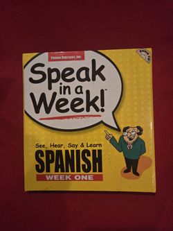 Speak In Week Book