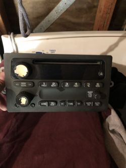 SS stock chevy stereo