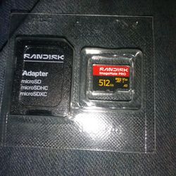 MicroSD Sandisk ImageMate pro 512Gb