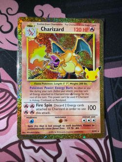 Pokémon TCG 30th Celebrations Charizard CLASSIC collection
