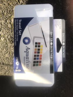 Aquafine Watercolor Travel Set