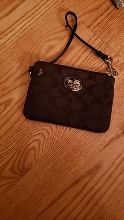 Coach wristlet