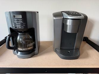 Clean Keurig Elite Maker and Mr Coffee 12 Cup Programmable Coffee Maker