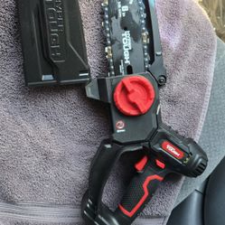 Hyper Tough 20-Volt 6-inch Mini Chainsaw