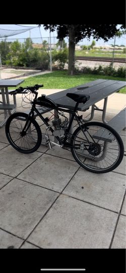 100cc 2 stroke motorized bike