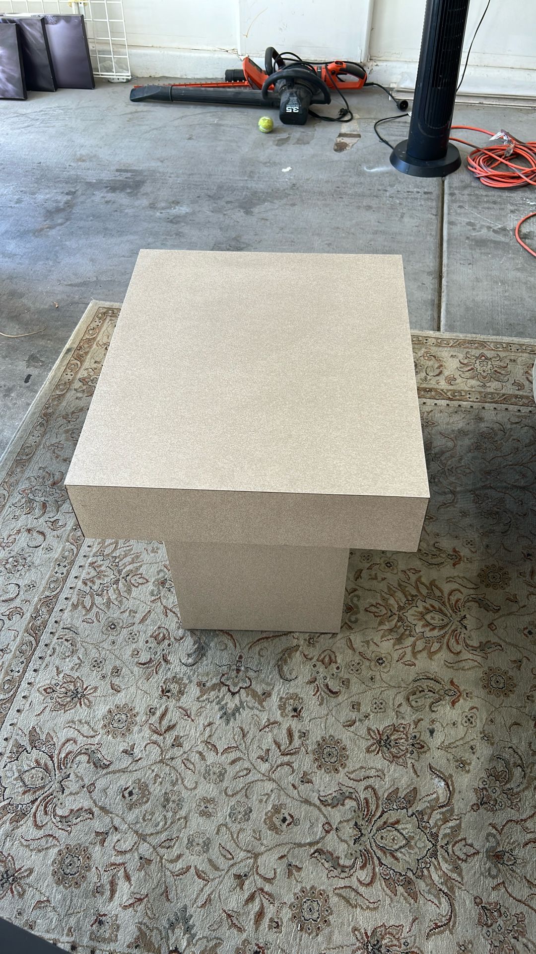 Tan End Table