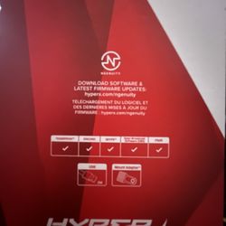 HyperX Quad cast S Microphone.