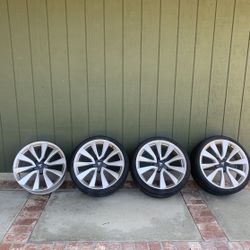 20" TESLA MODEL 3 PERFORMANCE OEM FACTORY STOCK WHEEL for 2017-2021