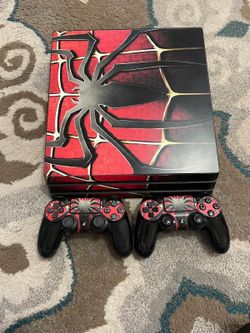 Sony PS4 with 2 sets of controllers and extras