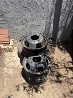 2024 Dodge Ram 3500 Dually OEM Steel Wheels/Rims – Set of 4
