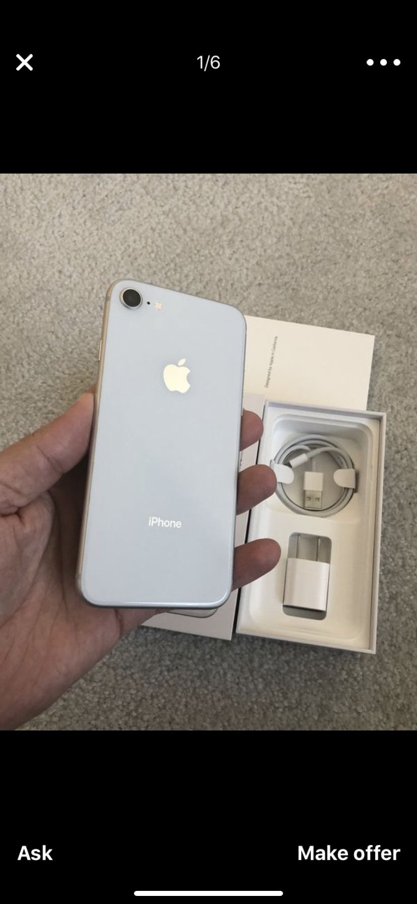 iPhone 8 64 Gb $525 new unlocks desbloqueado