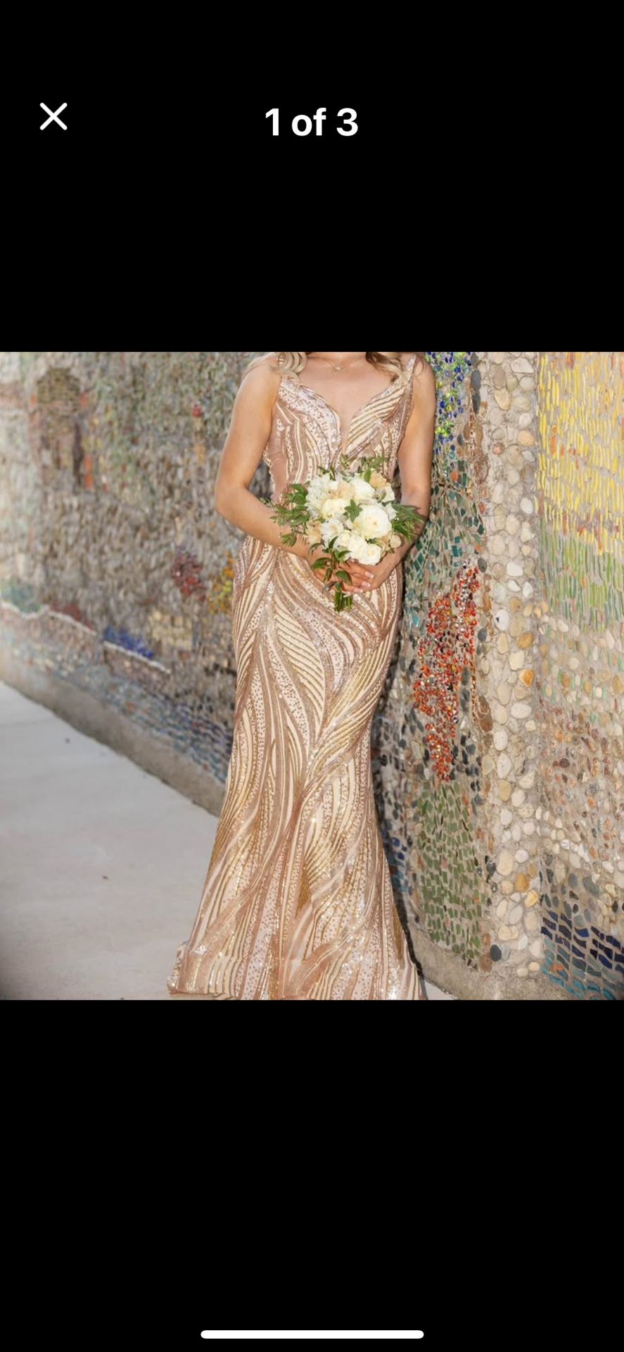 Gipper PROM DRESS