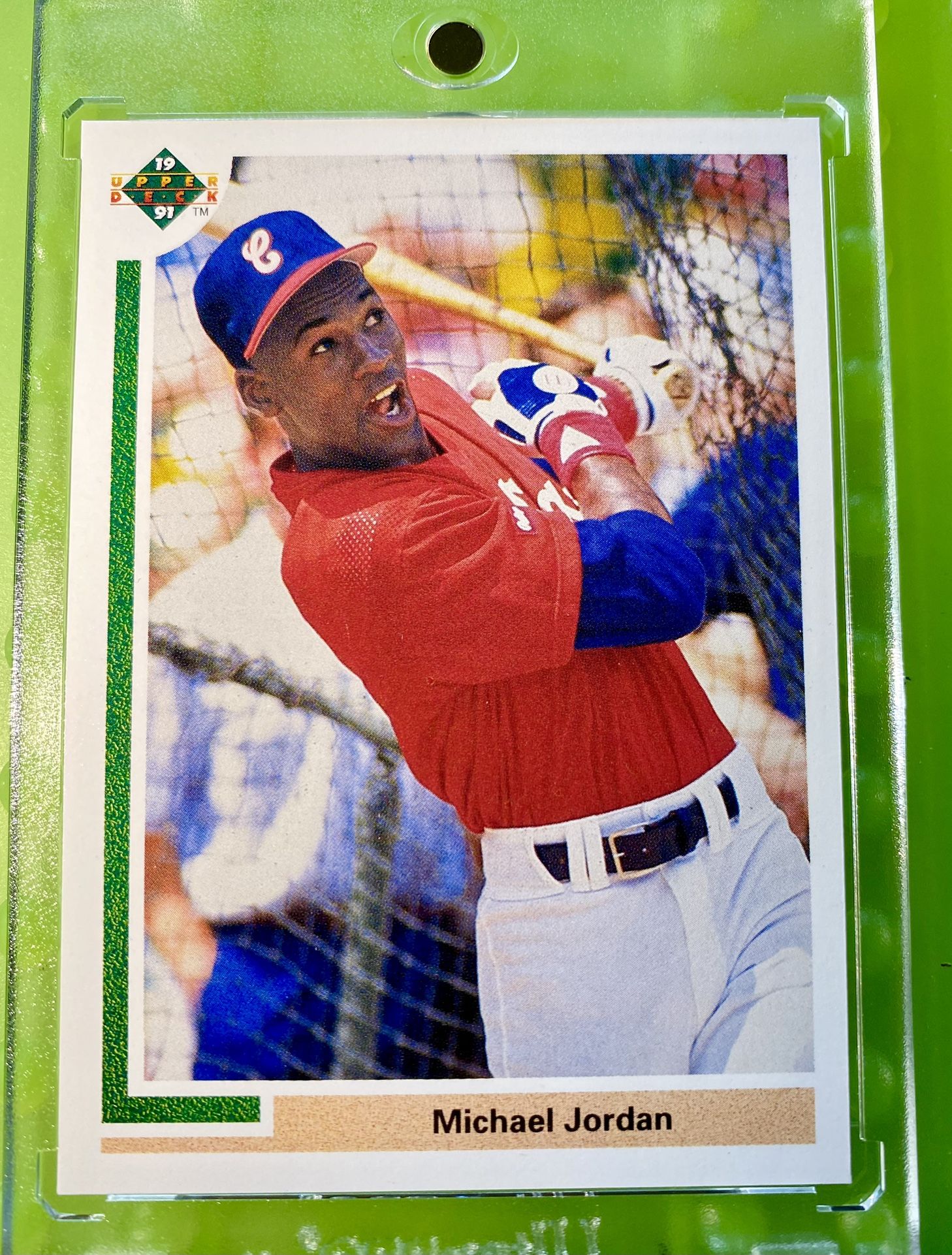 91-92 Upper Deck MICHAEL JORDAN Baseball White Sox ROOKIE Card RC #SP1 Mint GOAT