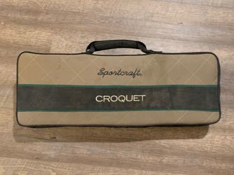 Vintage Sportscraft Croquet set