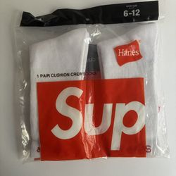 Supreme Socks(white