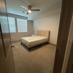 Queen Bedframe Mattress 