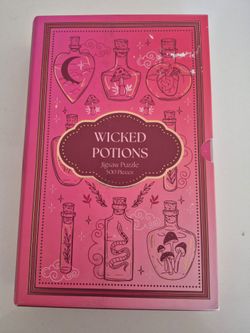 Wicked Potions 500 Piece Jigsaw Puzzle Professor Puzzle w/ Poster NIB