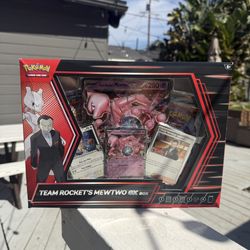 Pokemon Team Rocket’s Mewtwo EX Box 