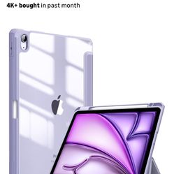 iPad Case Lilac Color Used 2 Times Like NEW