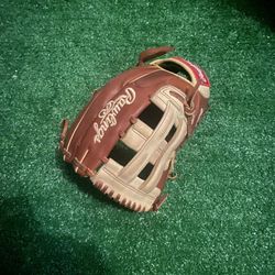 Rawlings Left Handed Baseball Glove 