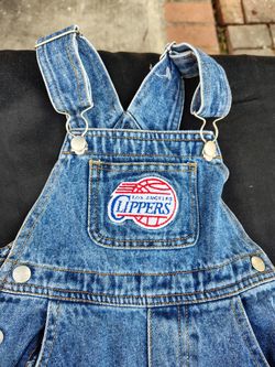 Vintage LA Clippers Baby Overall