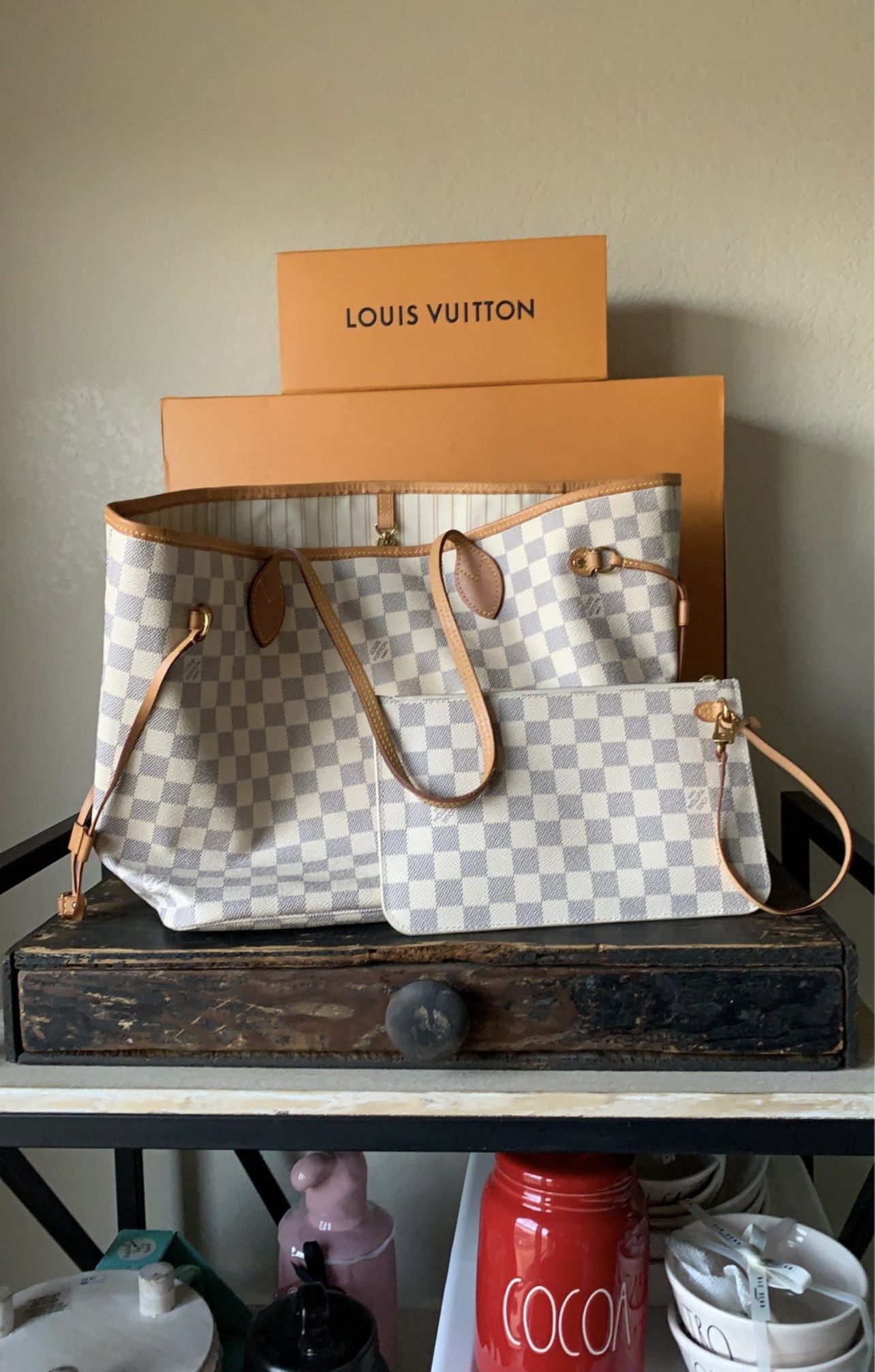 Louis Vuitton Neverfull MM Tote Bag w/Pouch - Album on Imgur