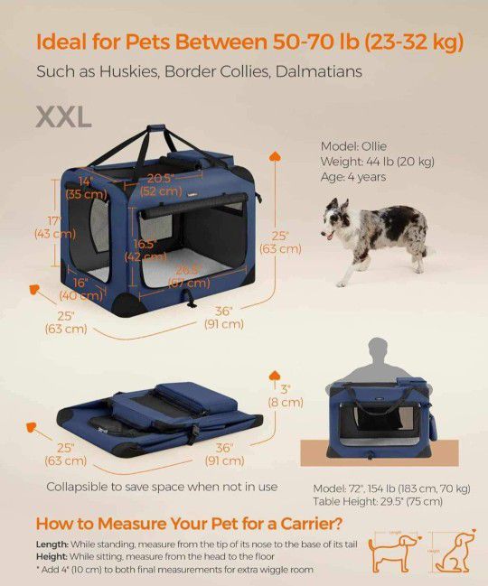 Portable Dog Crate XXL