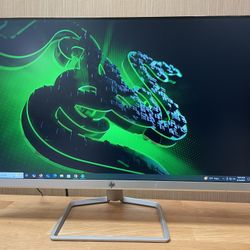 HP 27f 27” Monitor  Few light scuffs shown