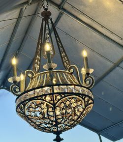 Medium Size Vintage  Chandelier 