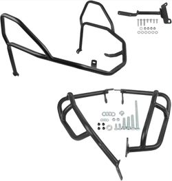 Highway Crash Bar Frame Falling Protector Bars Replacement for Honda NT1100 NT1100 DCT NT1100 ES 2025 2026 Motorcycle Steel Engine Guard Bumper (Upper