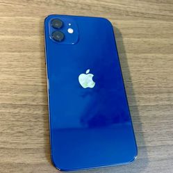 I Phone 12 (blue) - fully Unlocked 