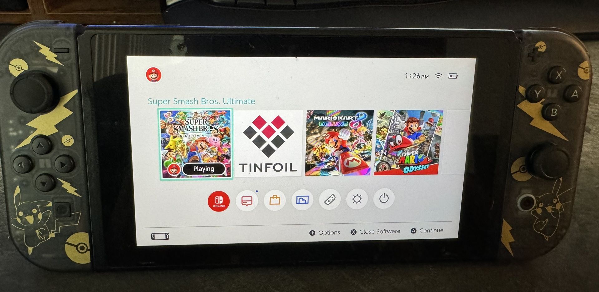 Hard Modded Nintendo Switch V2 With Joycons