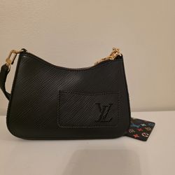 LOUIS VUITTON Epi Marellini Black 