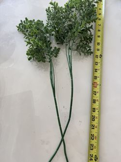 Two Artificial Greenery Stems