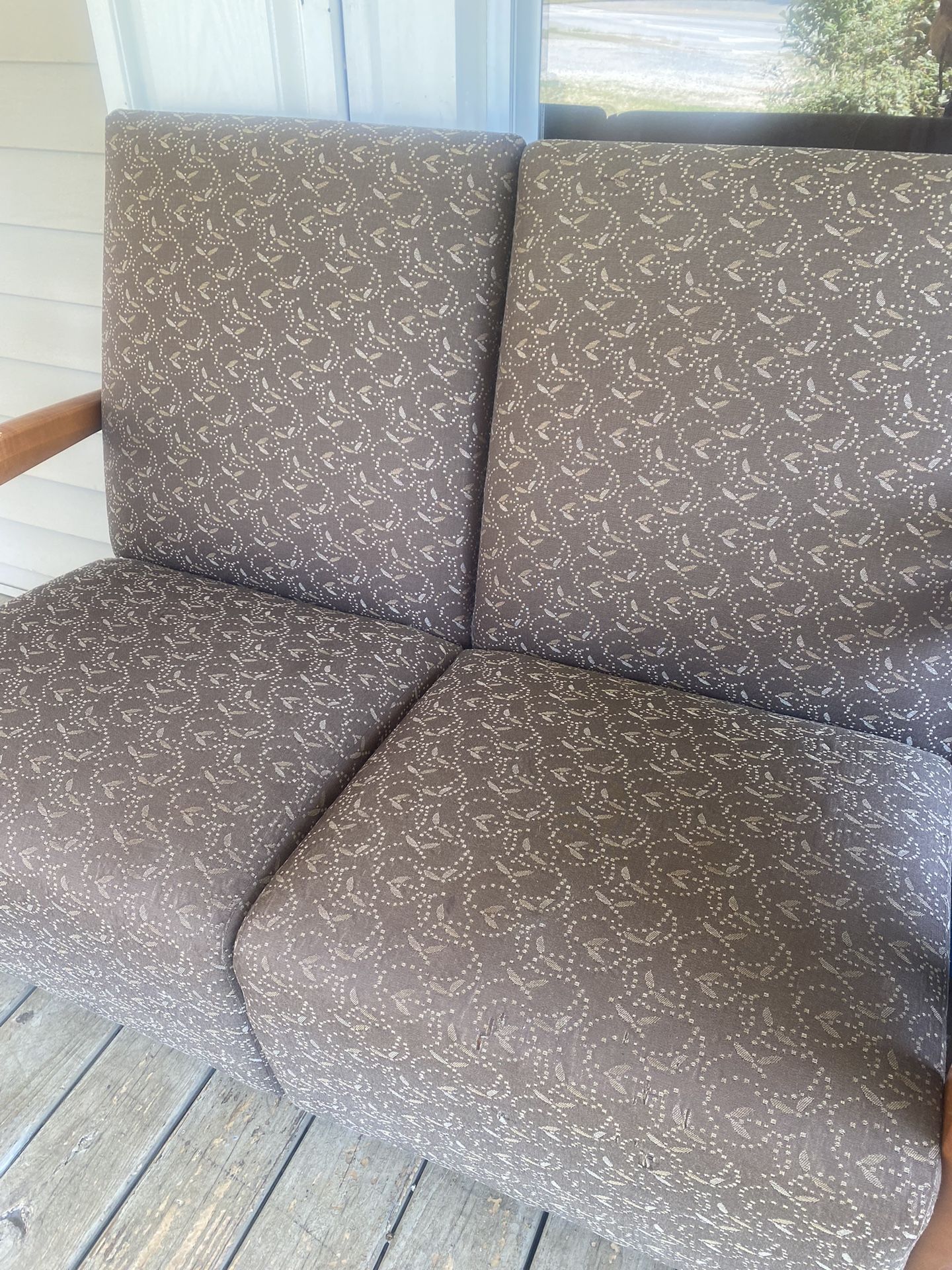 Brown Couch In Good Condition