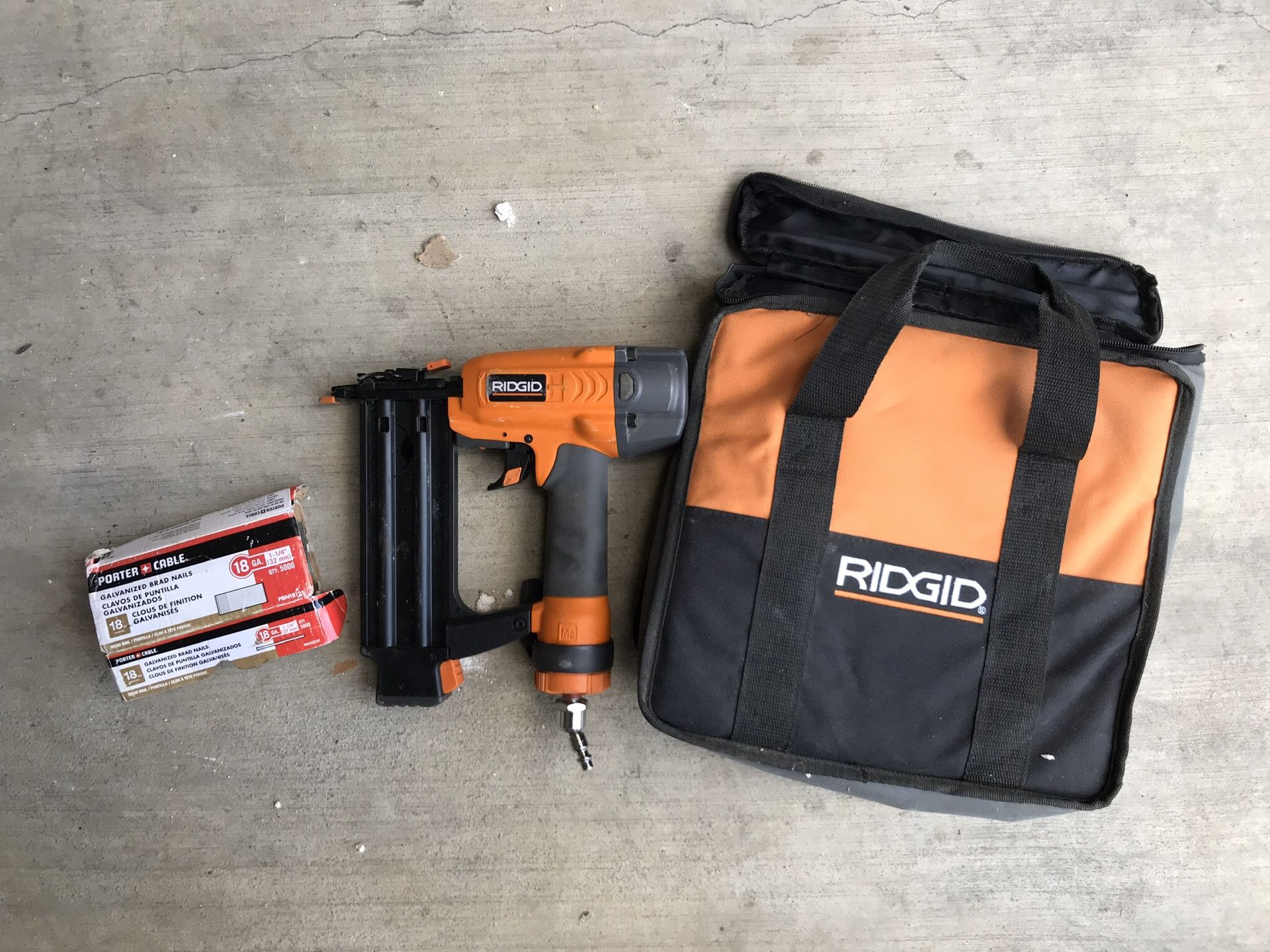 Ridgid Brad Nail Gun