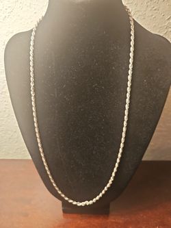 Silver Rope Chain