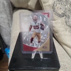 Eli Mitchell Clear Vision Rookie Football Card
