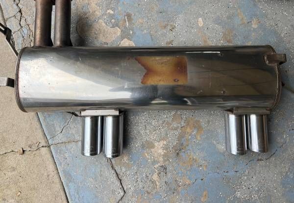 BMW E46 M3 Supersprint Exhaust Muffler Section 3