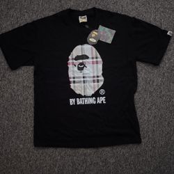 Black BapeXBurberry T-Shirt