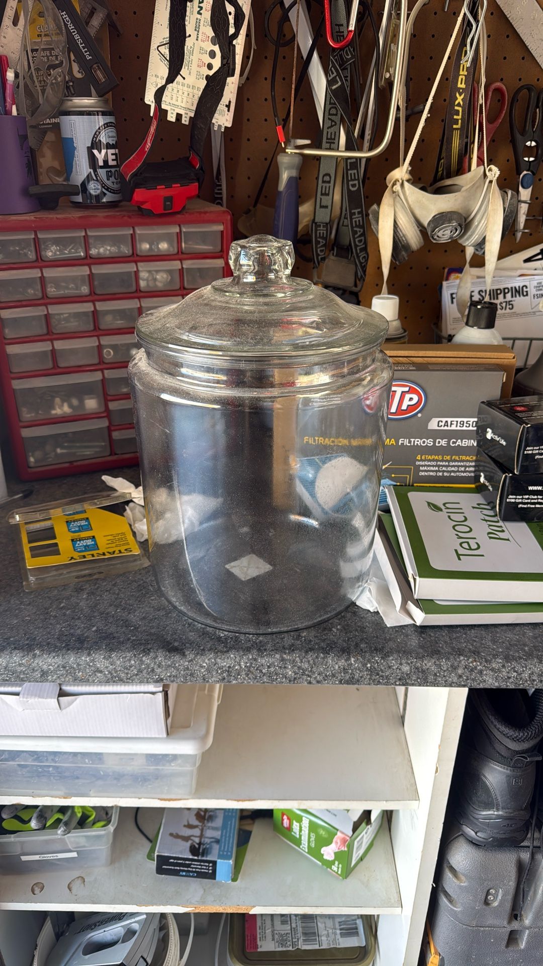 Large Glass Jar With Lid